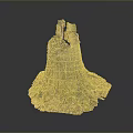 Natural Wooden Stone Stump With Mossy Base And Intricate Surface Texture