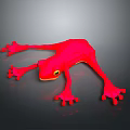 Frog Poison Frog Game Frog Reptile Cold Blooded Animal Reptile 3d model