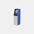 Self Service Daily Use Electrical Appliance With Blue Silver Design And Touch Screen