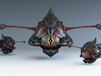 Modern Game Characters 3d model