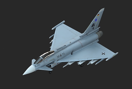 European Typhoon 3d model