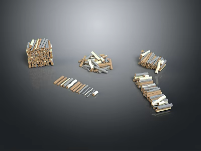 Dead Wood Dead Wood Dry Wood Dry Wood Branch Trunk Cartoon Trunk Dead Branch Tree Root Dead Tree Root Dead Tree 3d model