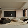 Sofa Leisure Chair Stool Coffee Table Projector Dining Chair Island Table Integrated Kitchen Toilet 3d model