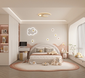 Children's room 3d model