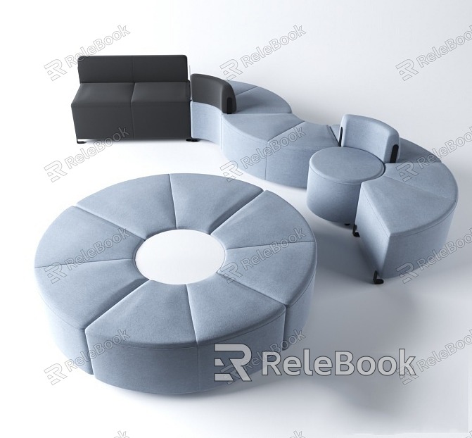 modern shaped sofa curved sofa model