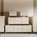 Modern Entryway And Side Cabinets With Minimalist Design And Storage Drawers
