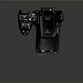 DSLR Camera Card Machine Digital Camera Digital Camera Photographic Equipment 3d model