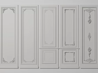 Jianou clapboard 3d model