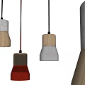Nordic chandelier small chandelier 3d model