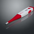 Red And White Beurer Digital Thermometer For Accurate Household Temperature Measurement