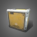 Modern Sci-Fi Box Weapon Box Supply Box 3d model