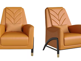 single chair 3d model