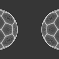 Classic Black and White Soccer Ball Essential Sports Equipment for Training Matches