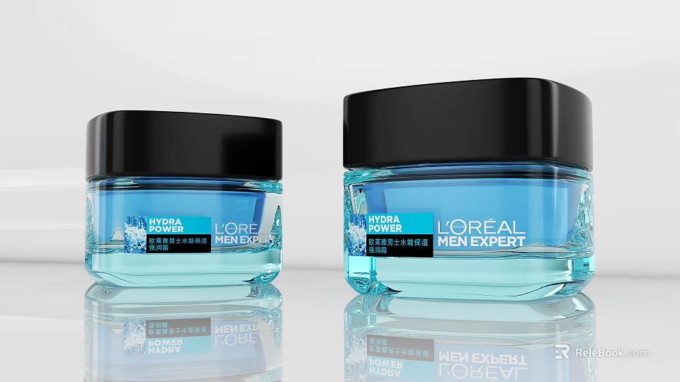 Loreal Men Expert Hydra Moisturizing Cream For Men Premium Skincare Product 3d model 