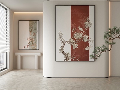 New Chinese Decorative Painting model