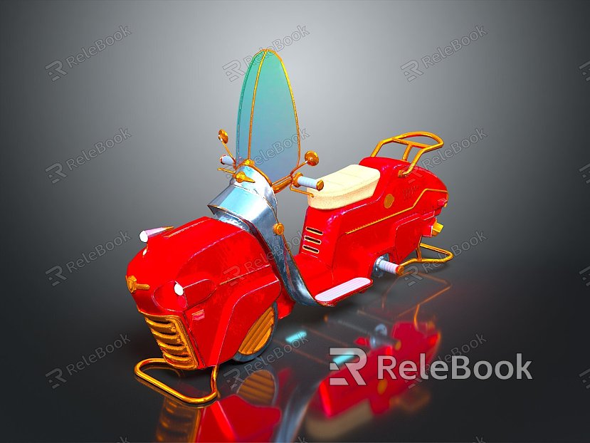 Jet Motorcycle Sci-Fi Motorcycle Concept Motorcycle Flying Car Space Flying Car Space Motorcycle model