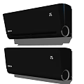 Modern Black Midea Air Conditioner Fan With 26 Degree Display And Wall Mounted Design