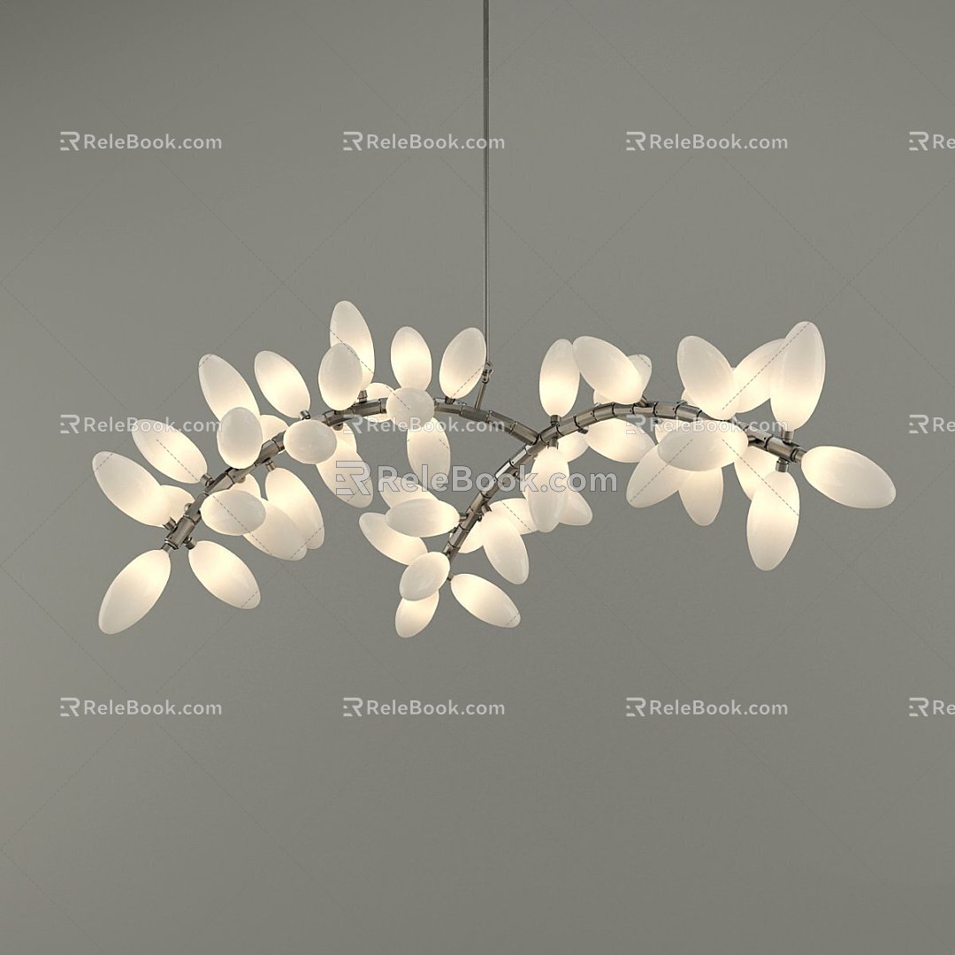 Modern chandelier Karzahn 3d model