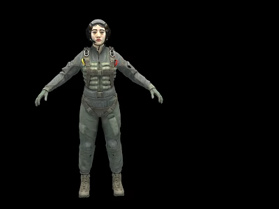 Military Tactical Weapon With Advanced Sighting System And Modular Design Components 3d model