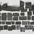 Natural Stone And Wood Materials With Various Shapes For Building Projects