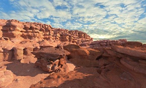 Desert Rock Danxia Landform 2 3d model