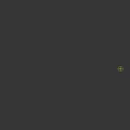 Night Landscape Painting With Blue Crescent Moon Swimming Fish And Golden Stars