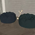 Retro Lazy Sofa 3d model