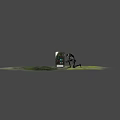 Sci-fi portal robot 3d model
