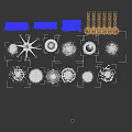 Garden Ornamental Water Fountains Featuring Various Spray Patterns And Decorative Designs