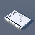 Modern Books And Magazines With New York Paris Themes And Minimalist Cover Designs
