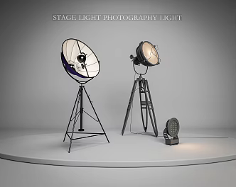 Stage light photography lamp modern photography lamp floor lamp photography lamp fill light 3d model