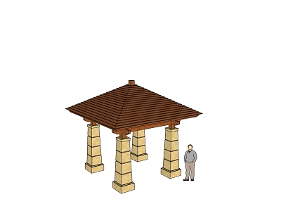 Modern Pavilion model