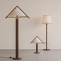 medieval retro floor lamp 3d model
