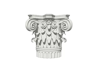 European style stigma classical stigma 3d model