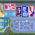 Fire Rescue Access Area Design And Location In Building Layout For Safety Planning