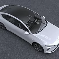 2023 NIO Weilai ET7 New Energy Vehicle 3d model