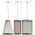 Modern Chandelier Collection With Different Hanging Styles And Metallic Frame Details