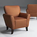 Jane Europe single sofa 3d model