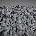 Moon Surface Moon Moon Ground Mars Terrain Valley Hill Desert Desert 3d model