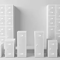 Colorful Lockers In Various Colors For Indoor Storage And Decorative Use