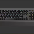 Sleek Modern Mechanical Keyboard With RGB Backlight And Illuminated Colorful Keycaps