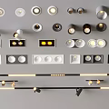 Downlights and Spotlights Collection With Various Modern Styles Different Sizes Lighting Fixtures