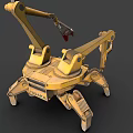 Robot Industrial Robot Killer Robot 3d model