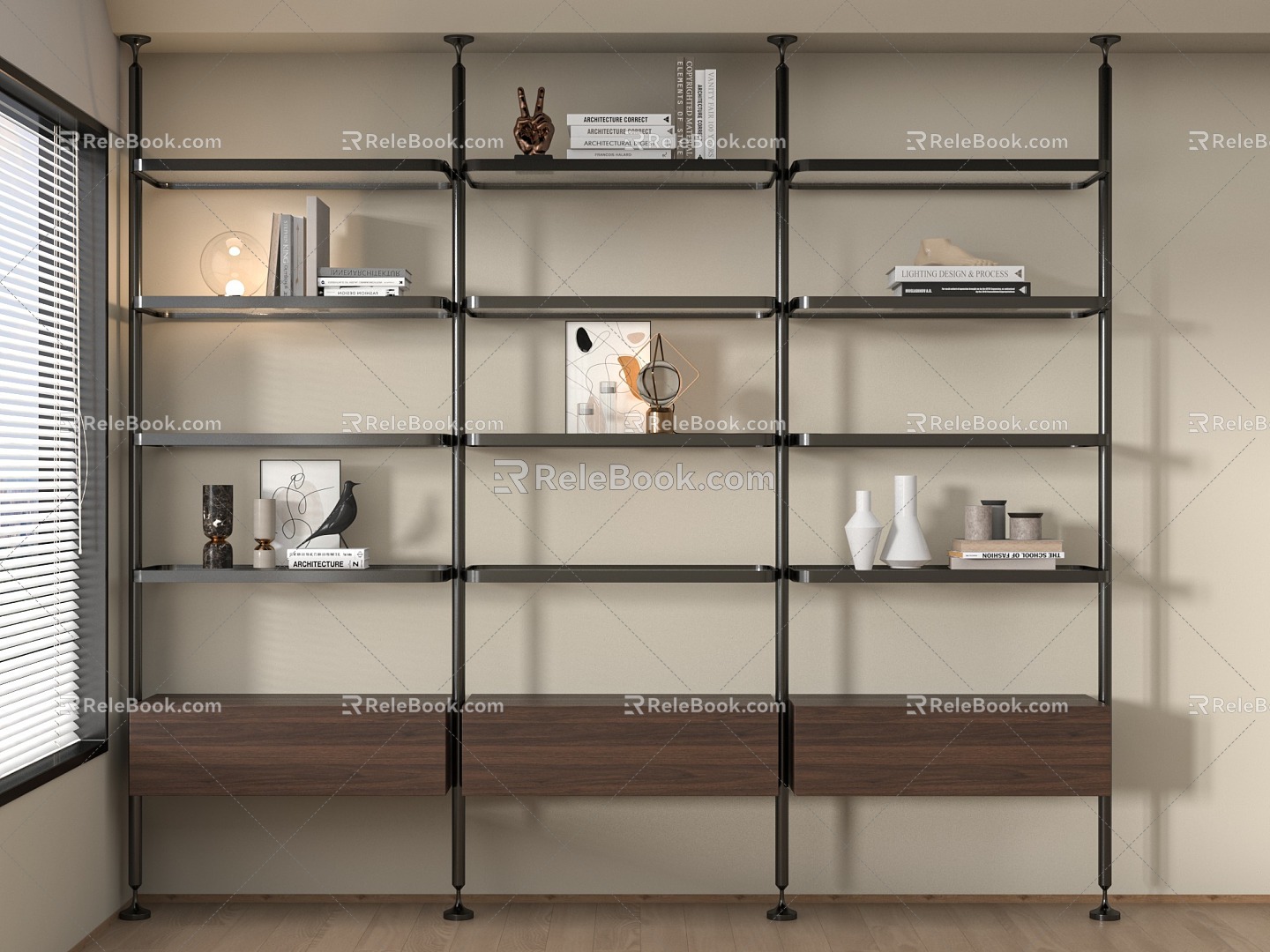 Decorative rack 3d model