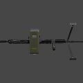 Weapons Light Machine Gun 3d model
