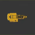 Yellow Crawler Excavator With Long Boom And Heavy Duty Bucket For Construction Work