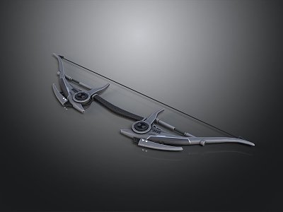 Crossbow Mechanical Crossbow Shift Bow and Arrow Shoot Far Equipment Weapons High-tech Crossbow 3d model