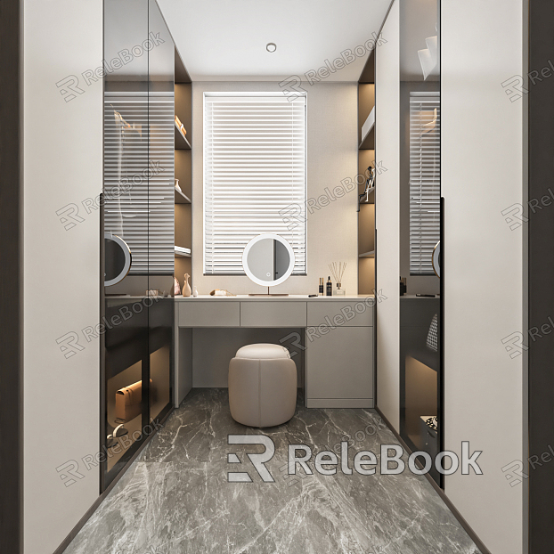 Modern Cloakroom model