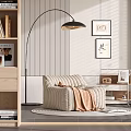 Modern Lazy Sofa 3d model