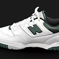 New Balance 650 Classic Sneakers With White And Green Details